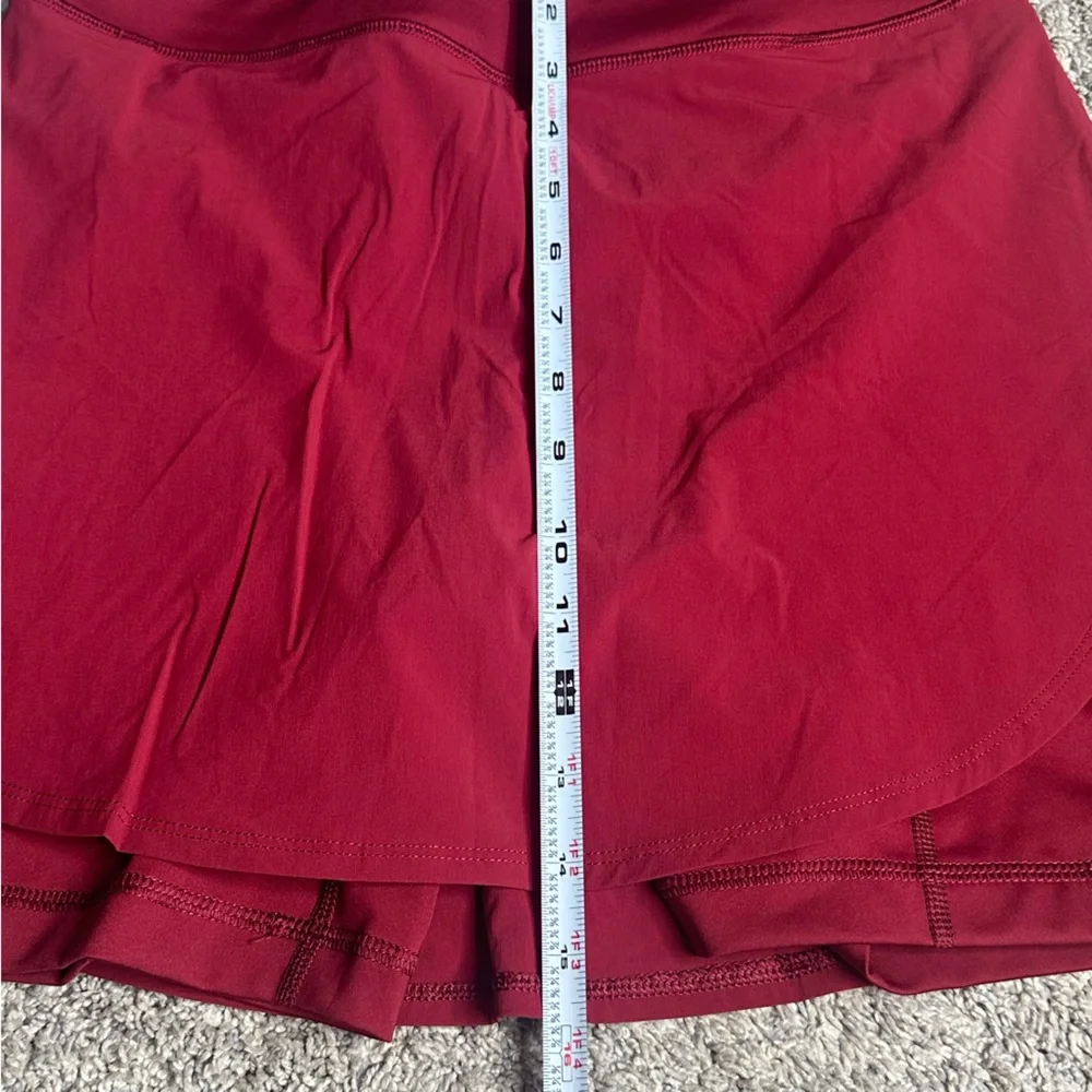 Fjällräven Abisko Midsummer Skort EU 36 US 27 28 4 6 maroon athletic Gorpcore - Picture 11 of 16